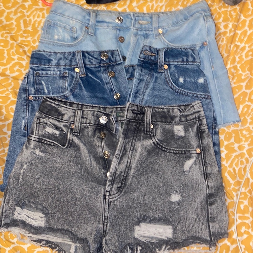Wild fable high waisted shorts bundle